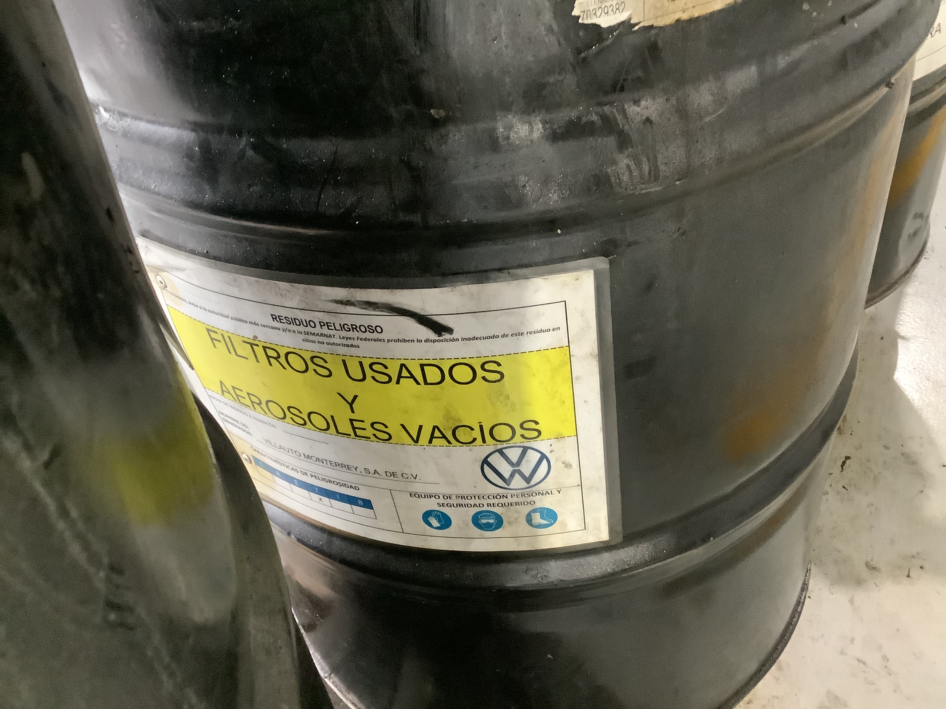 Etiquetado de contenedores